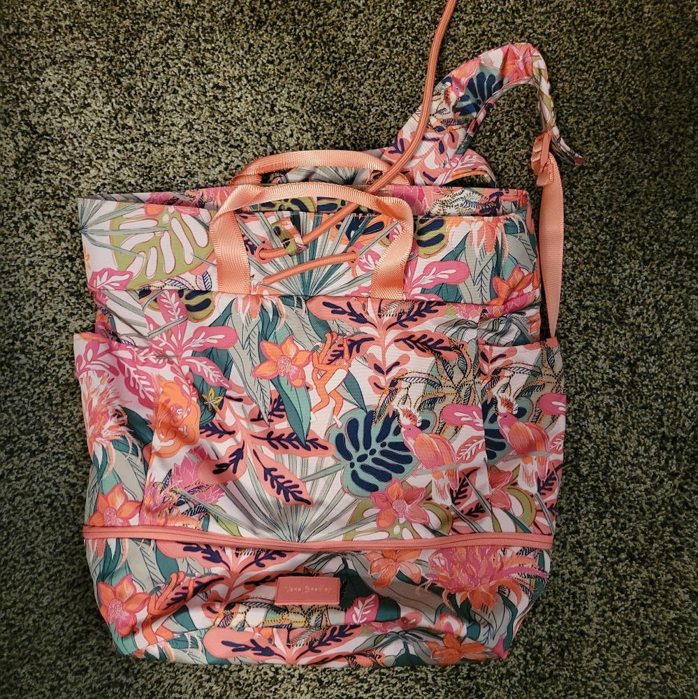 Vera Bradley Multicolor Floral Backpack